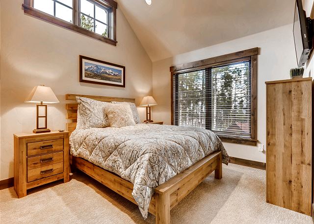 - sleeps 2 in one queen bed