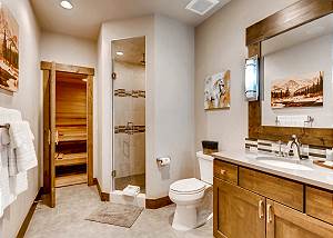 Sauna bathroom