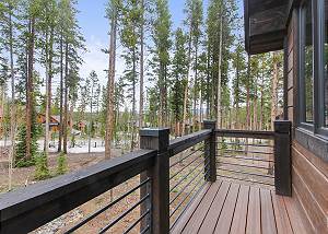 Deck Situated off of Rocky Mountain Master Suite