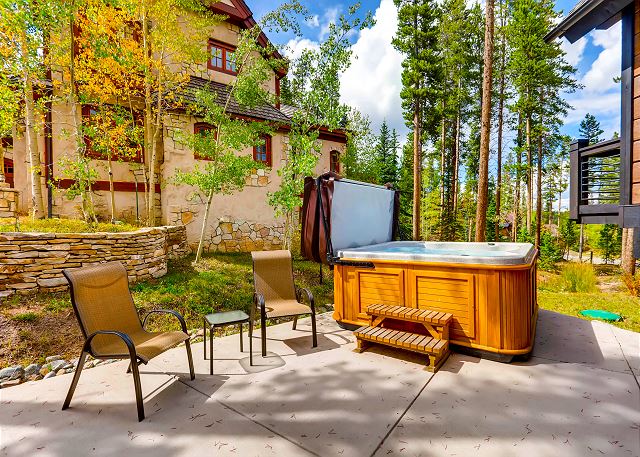 private hot tub