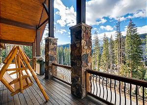 View of Mt Quandary from Upper Level Porch