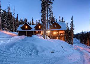 Exterior View with Fresh Snowfall