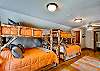 Whispering Pines Family Suite Bunk Room