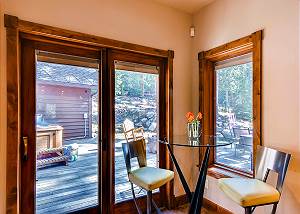 Sitting area on main level