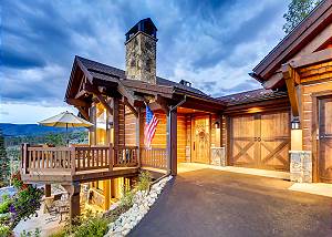 Front Entrance of Bavarian Mountain Haus