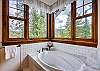 Soaking Tub in Black Forest Master Bath