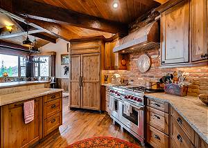 Spacious Gourmet Kitchen