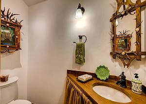 Powder Bath on Main Level