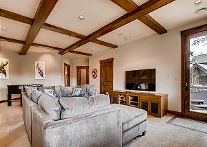 Lower level den