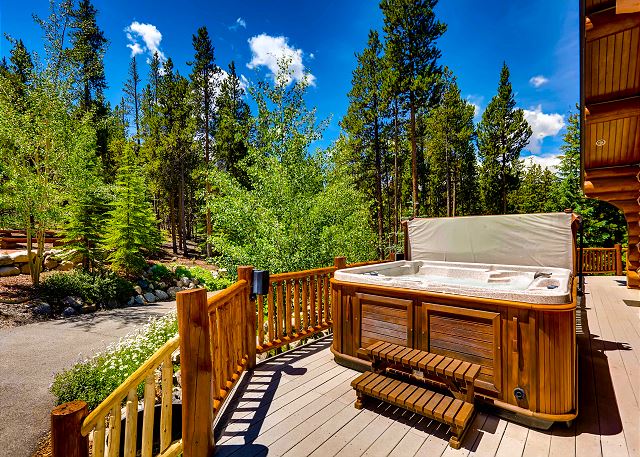 private hot tub