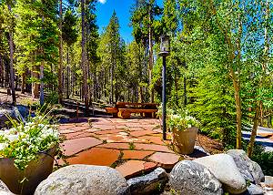Quaint outdoor setting