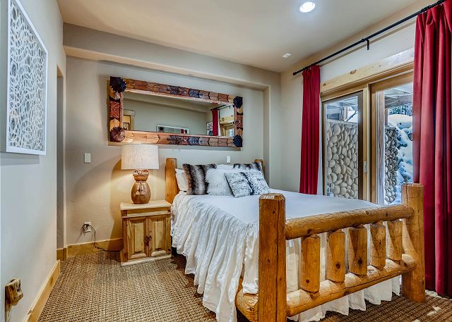 - sleeps 2 in one queen bed
