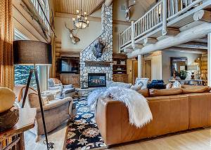 High ceiling great room