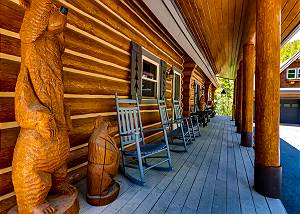 Covered porch