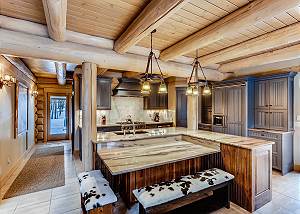 Kitchen with additional nook dining