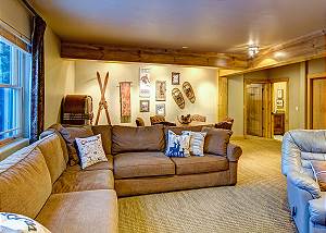 Lower level den