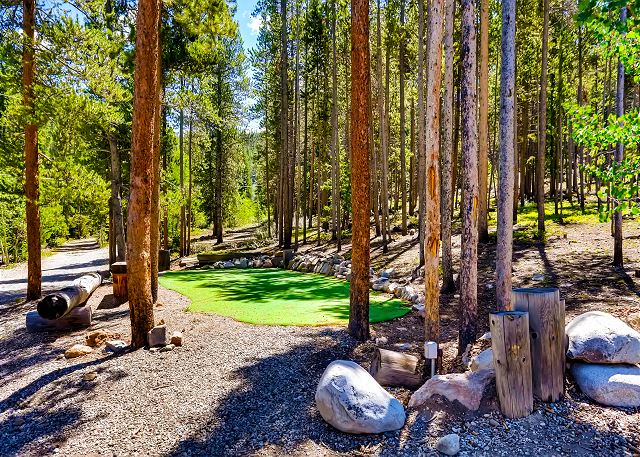 Mini golf out your back door!