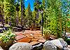 Quaint outdoor setting