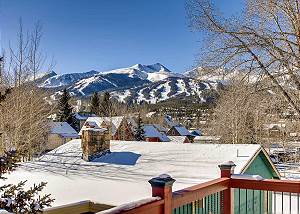 Ski run views!