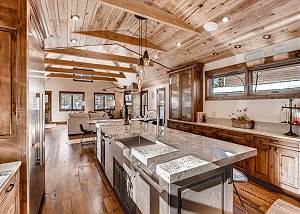 Gourmet kitchen