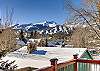 Ski run views!