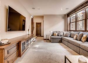 Lower Level Den with TV