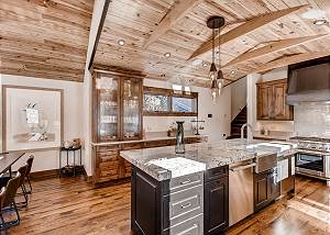 Fully stocked kitchen