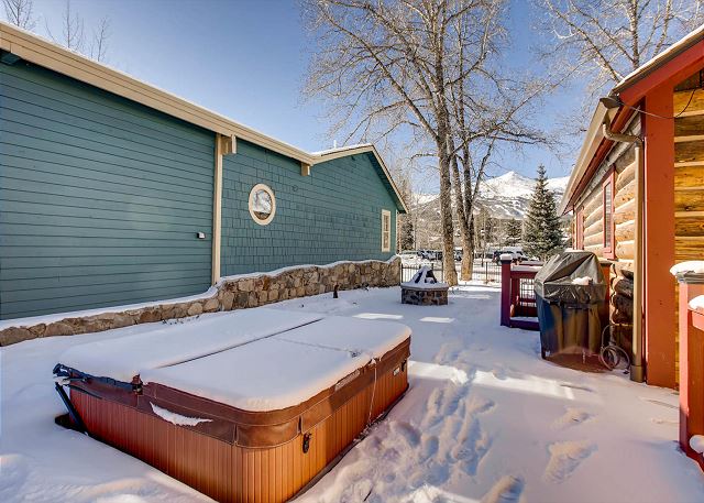 soothing soak from your very own private hot tub