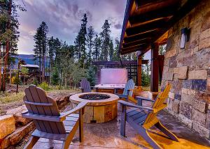 Lower patio