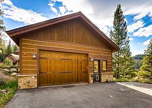 Lower level garage