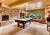 Lower level rec room