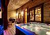 Private hot tub