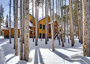 Side front exterior view of home