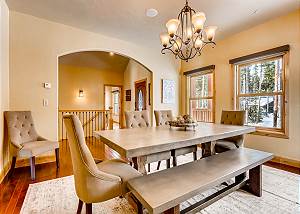 Main level dining room