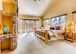 Spacious master suite