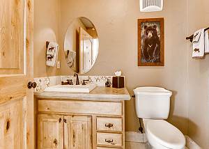 Convenient powder bath