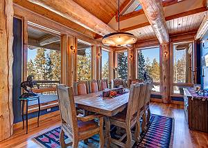 Inviting dining area