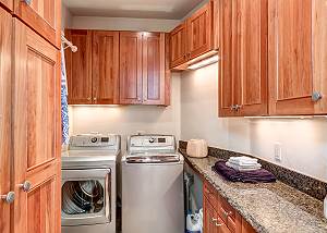 Convenient laundry room