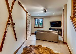 Lower level getaway nook