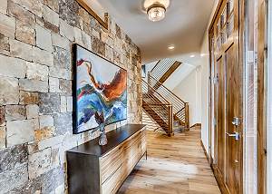 Main level entry