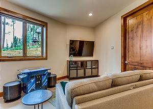 Lower level getaway nook