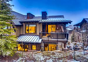 Rear exterior of home