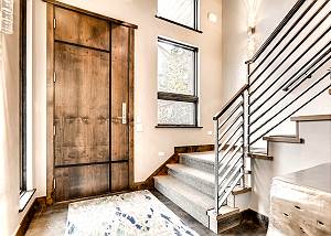 Front entry door