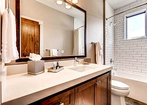 Full hall bathroom
