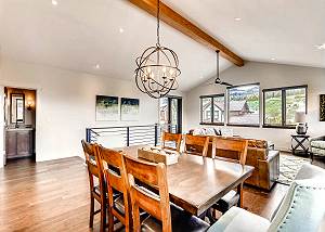 Dining, living room