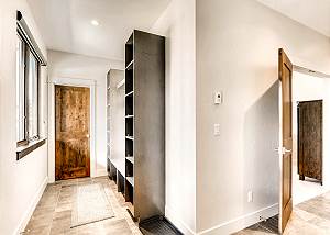 Mudroom from garage