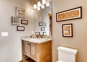 Powder bath on main level