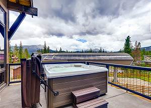 Take a dip in the hot tub