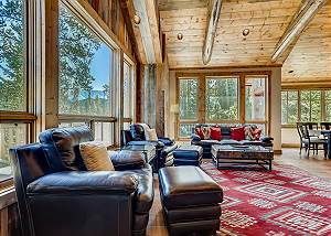 Mountain views abound