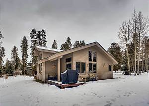Rear exterior of home